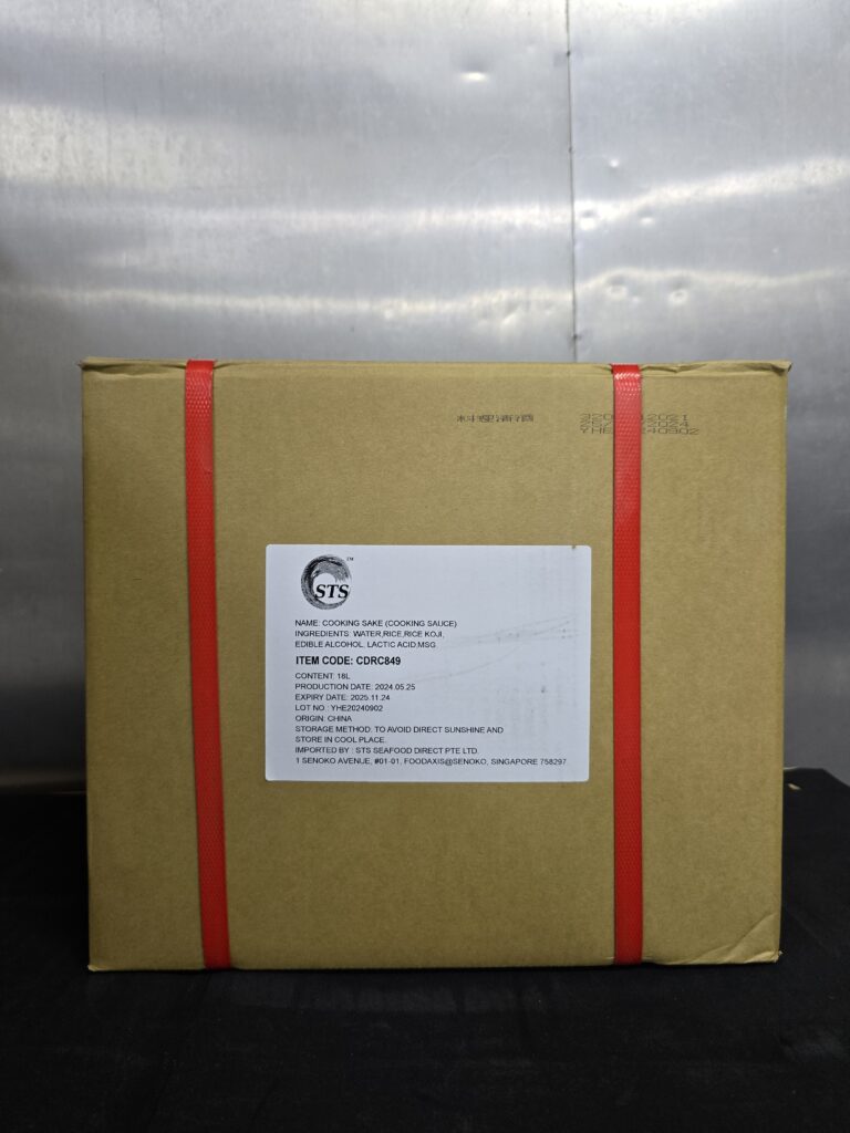 "STS" COOKING SAKE (18LTR/TUB) — STS Grocer