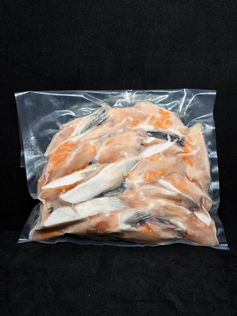 "NOR" FROZEN SALMON BELLY FIN (PER KG) — STS Grocer