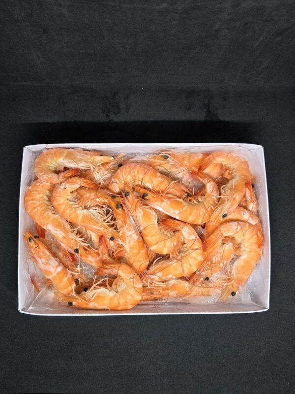 "ASC" COOKED SHRIMP WHITE WHOLE 26/30 [HALAL] (1KG/PKT) — STS Grocer