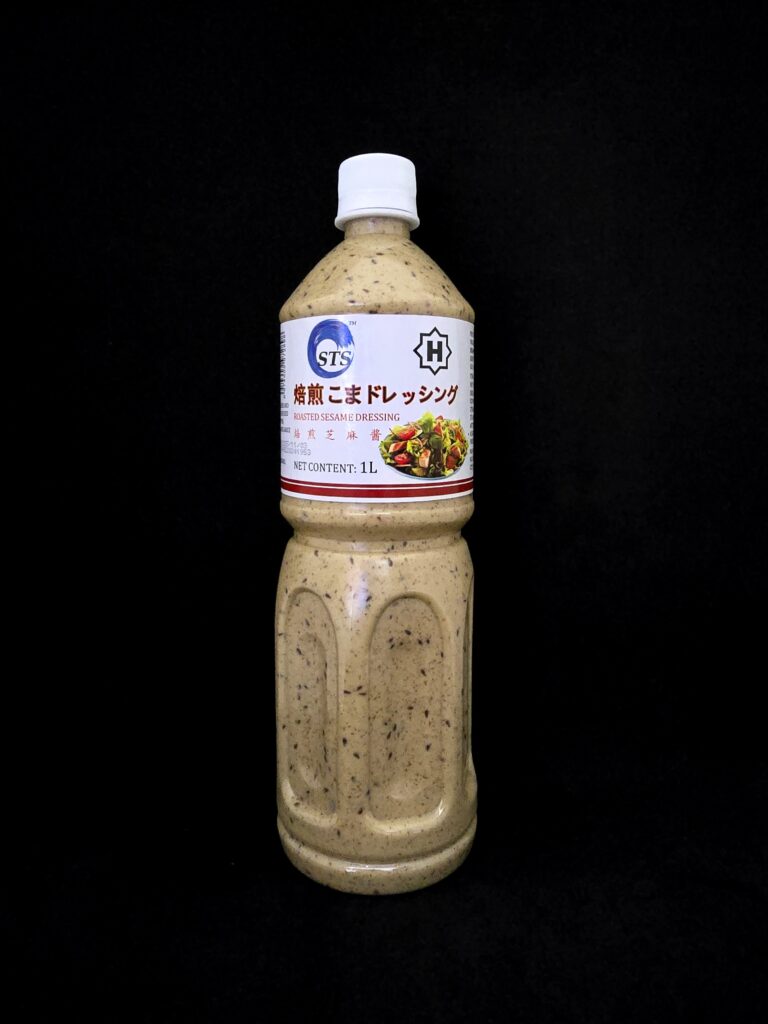 "STS" ROASTED SESAME DRESSING (1LTR/BOT) [HALAL] — STS Grocer