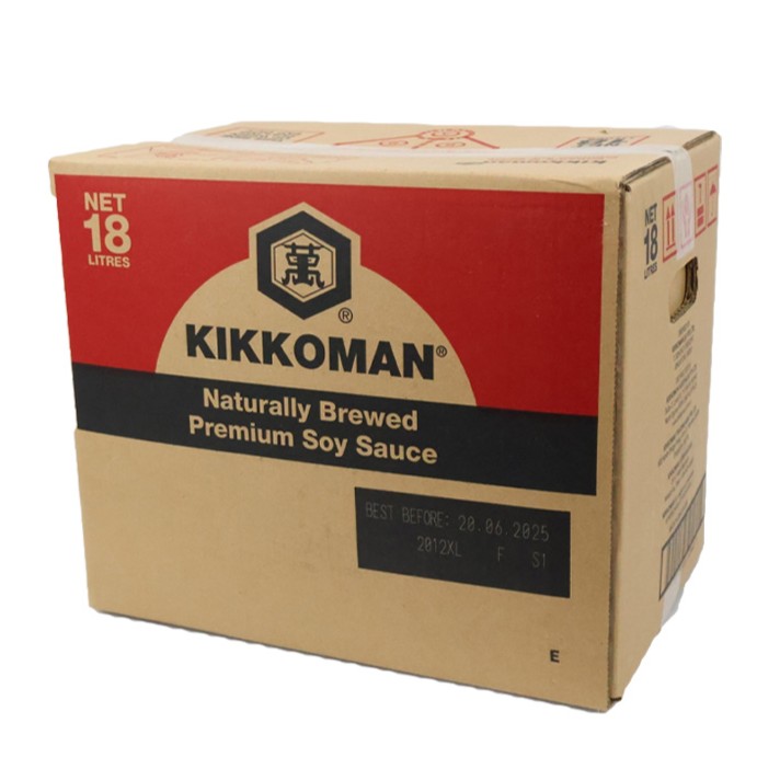 "KIKKOMAN" SHOYU (18LTR/TUB) — STS Grocer