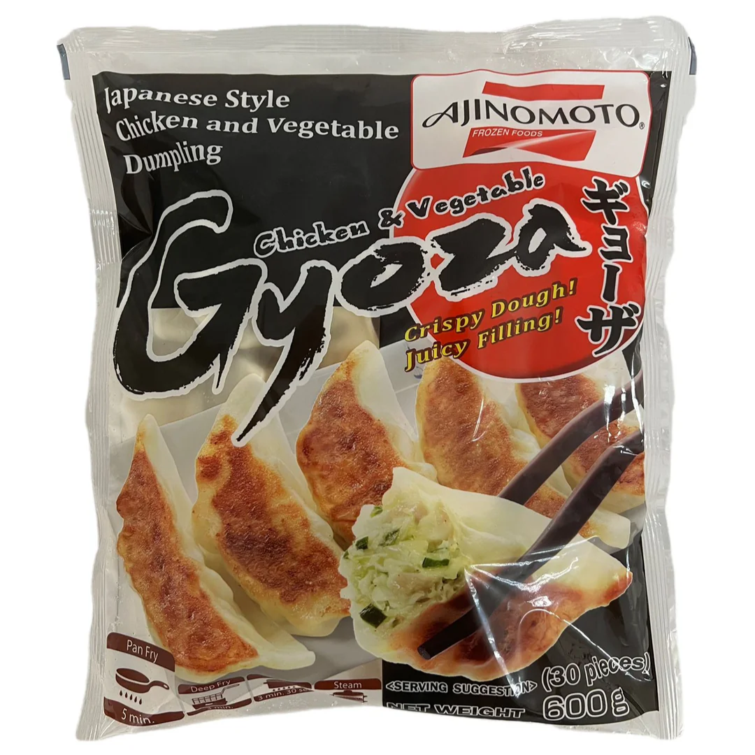 "AJINOMOTO" CHICKEN & VEG GYOZA 30PCS (600G/PKT) — STS Grocer