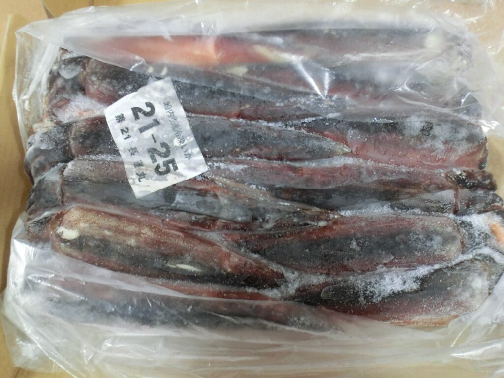 "MARUYO" SENTO SURUME IKA BLOCK (8KG (21-25)/CTN) — STS Grocer