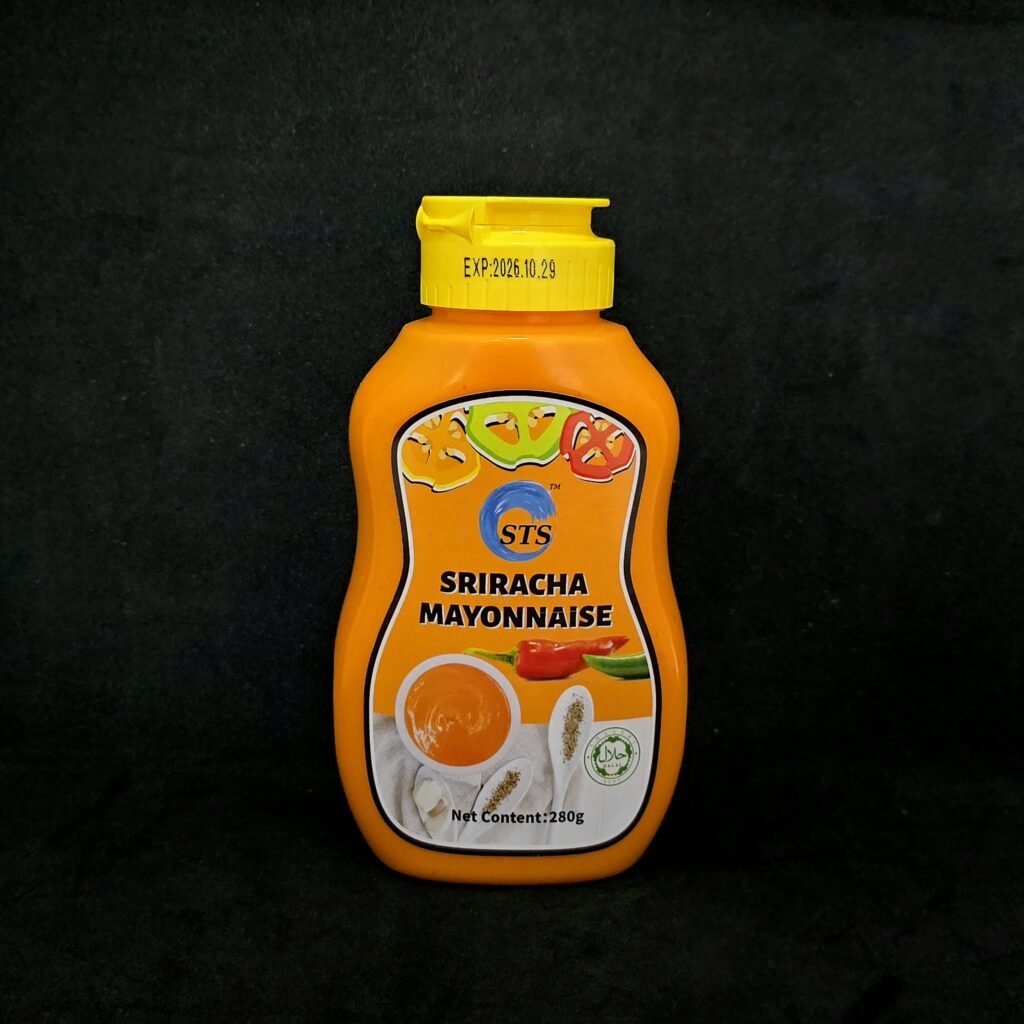 "KINGZEST" SPICY SRIRACHA MAYONNASE (280G/BOT) [HALAL] — STS Grocer